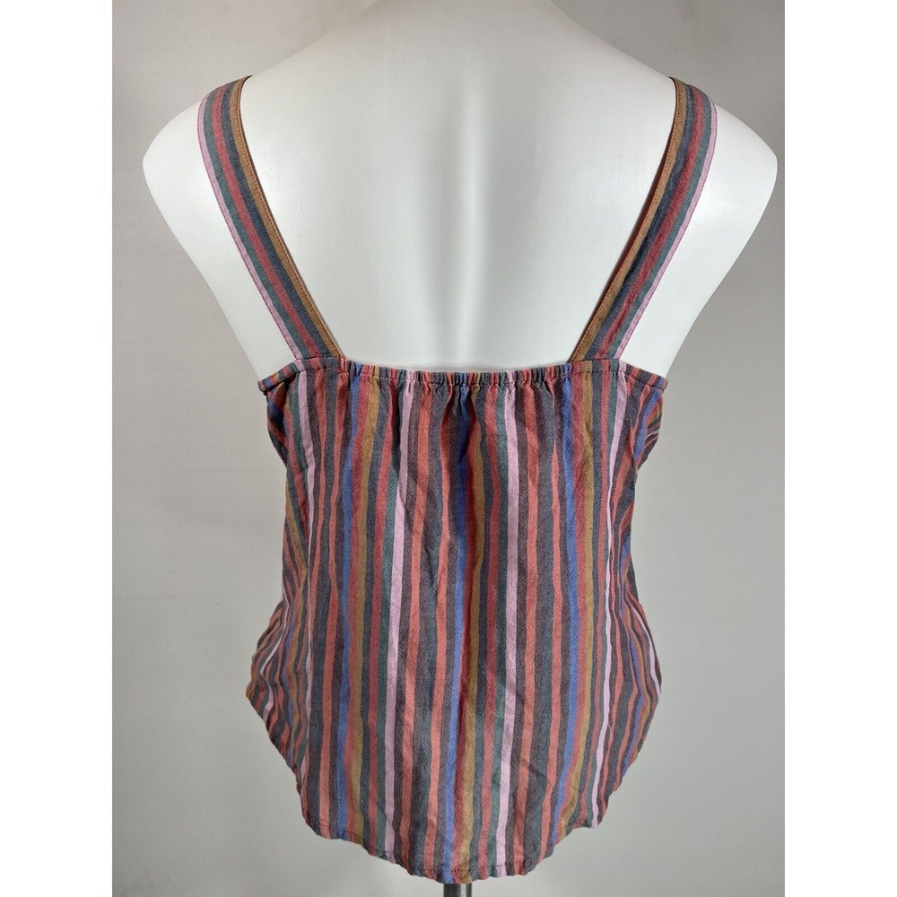 Madewell Halter Tank Striped Sleeveless Summer Minimal Chic - Picture 5 of 12